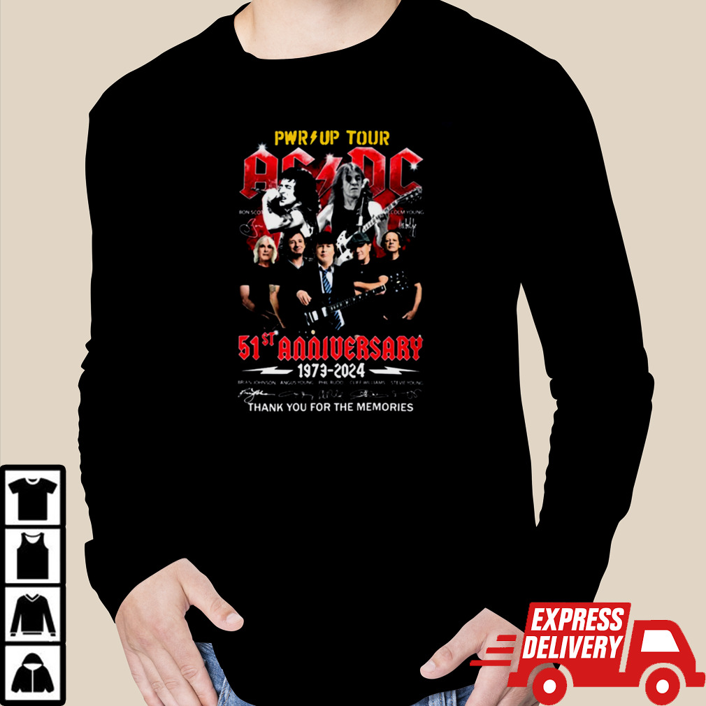 AC DC POWER UP TOUR 2024 Shirt