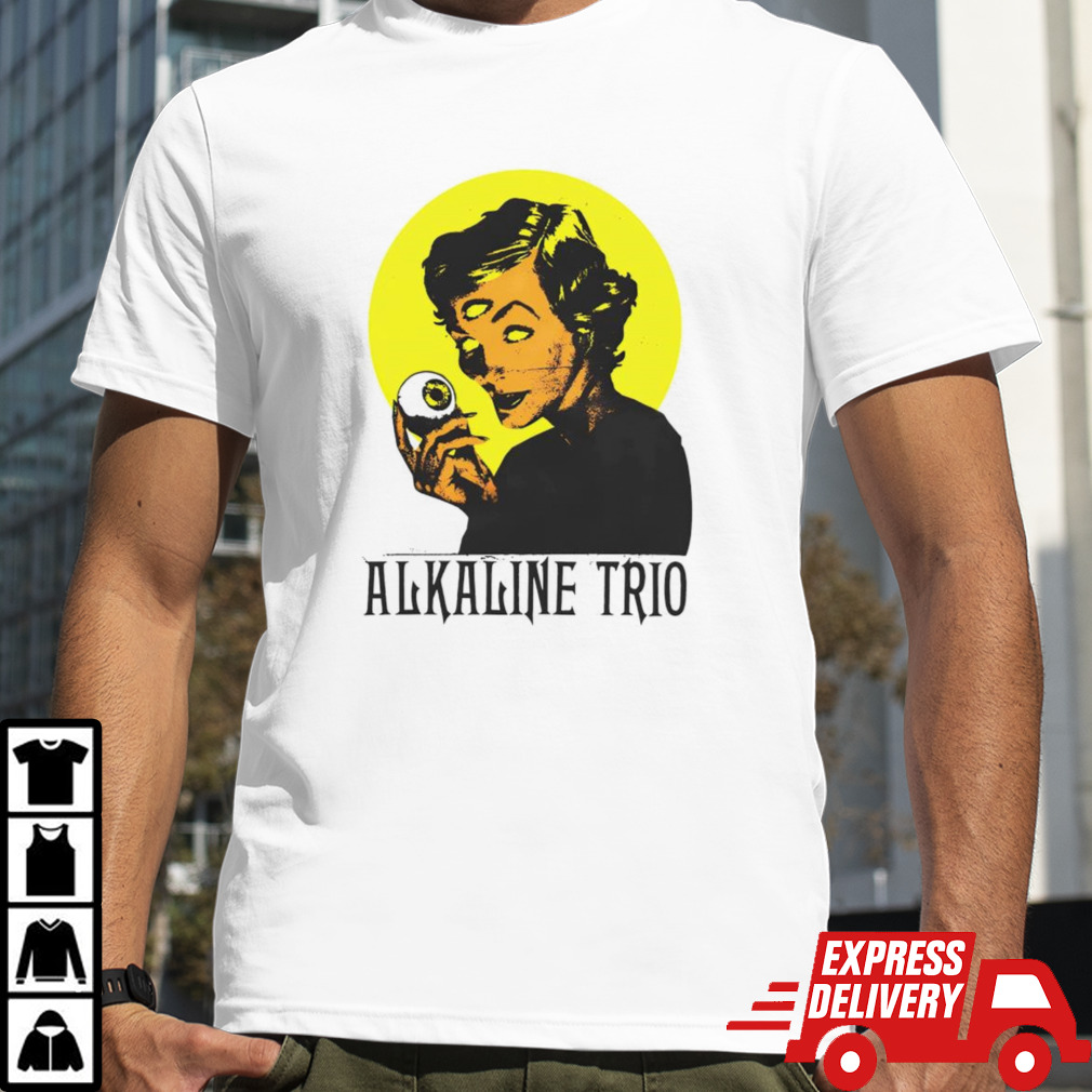 Alkaline Trio 3 eyes shirt