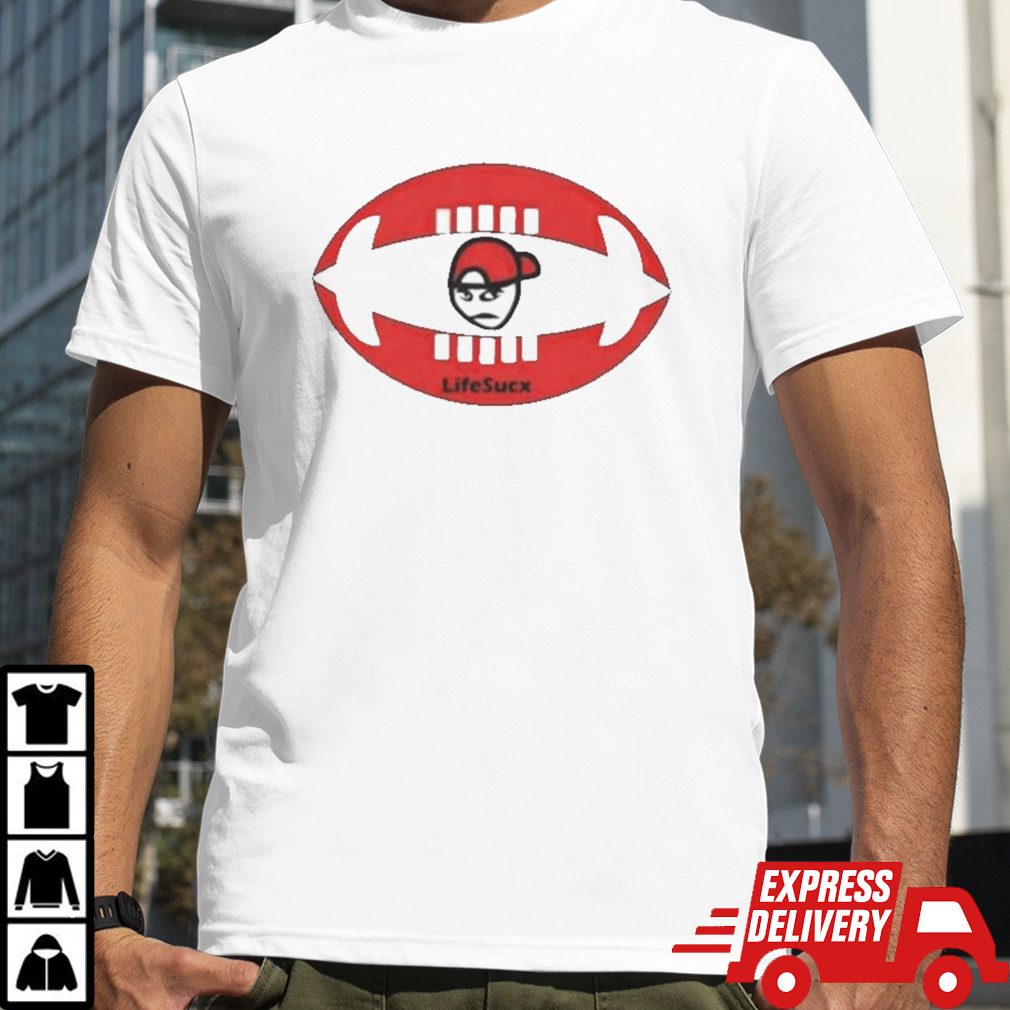 Atlanta Falcons Football LifeSucx Angry Guy T-Shirt