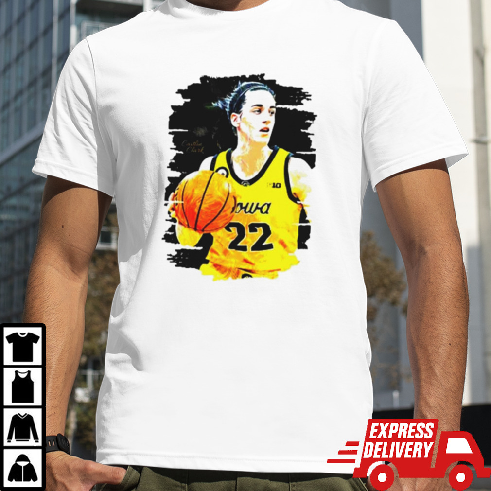 Caitlin Clark poster art shirt