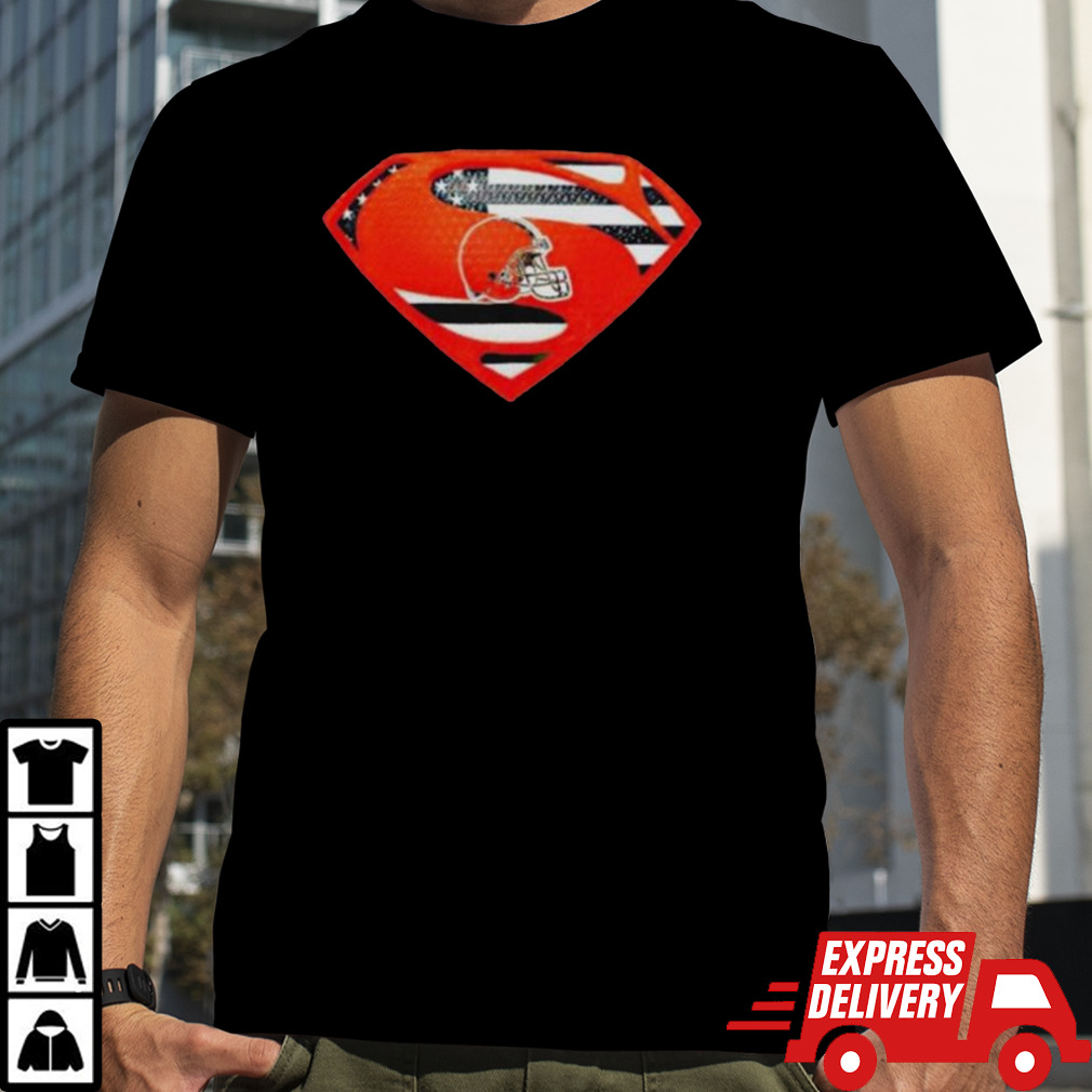 Cleveland browns hotsell superman t shirt