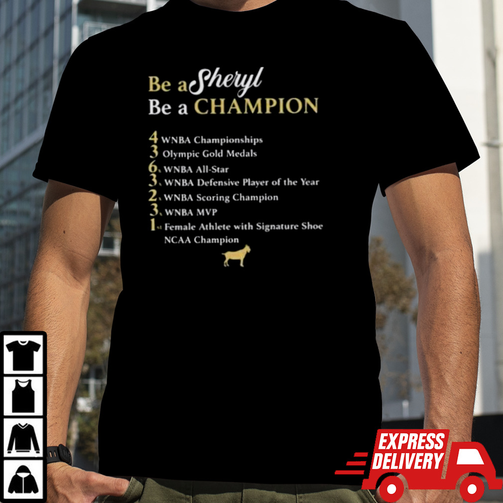 David Cloninger Be A Sheryl Be A Champion Shirt