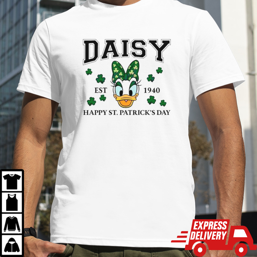 Disney Daisy happy St Patrick’s day shirt