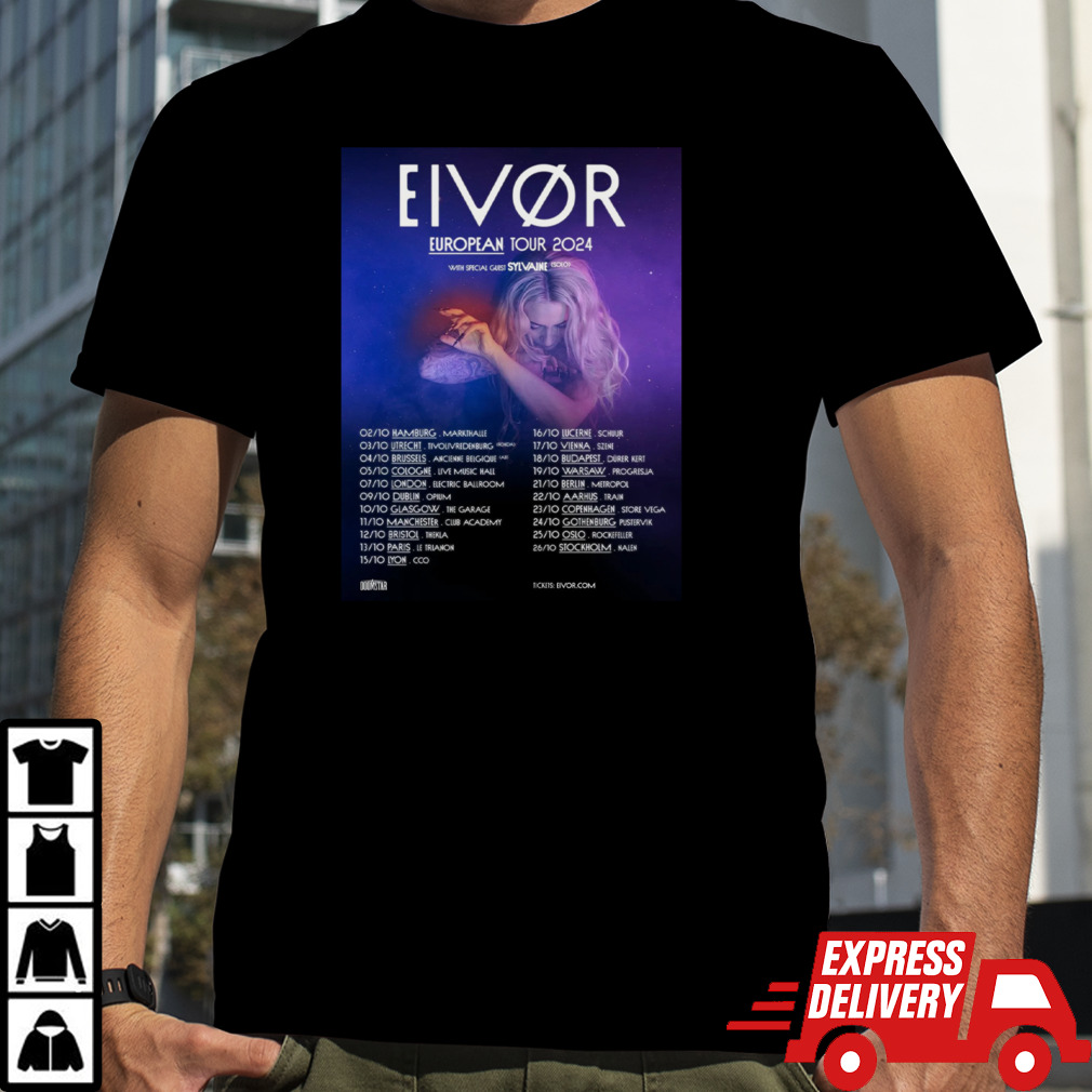 Eivor European Tour 2024 T Shirt