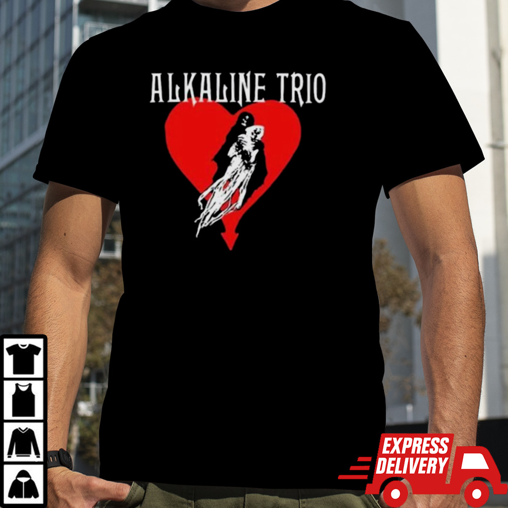 Heart Swept Alkaline Trio Shirt