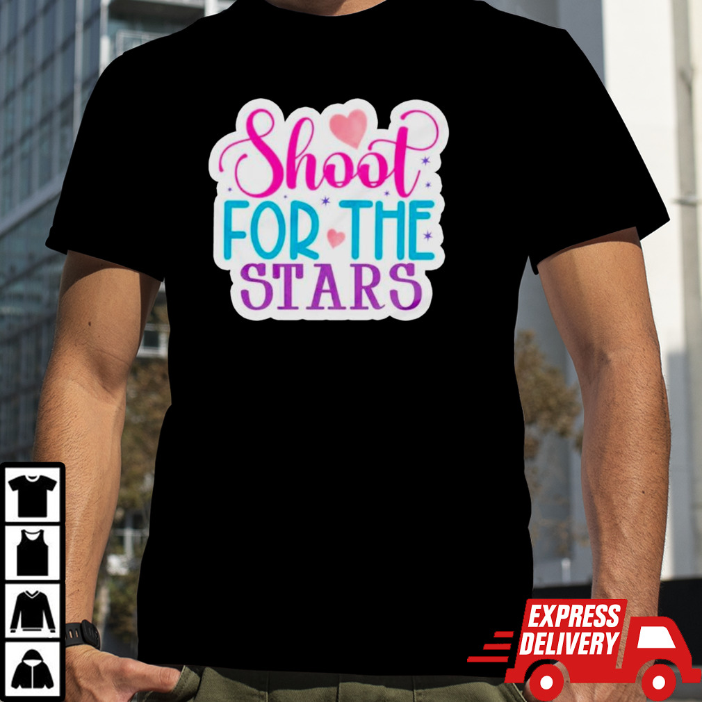 Heart shoot for the Stars shirt