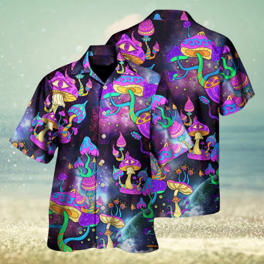 Hippie Mushroom Hippie Life Lover Hawaiian Shirt - Limotees