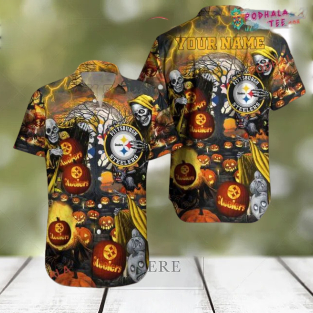 Hot Trend 2023 NFL Steelers Hawaiian Shirt - Limotees