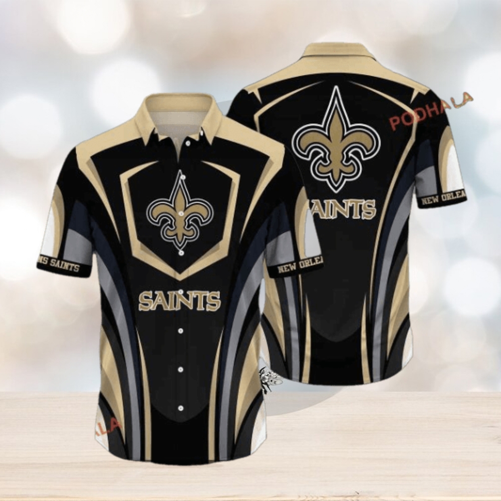 Hot Trending Summer Collection New Orleans Saints NFL Hawaii Aloha Shirt - Limotees