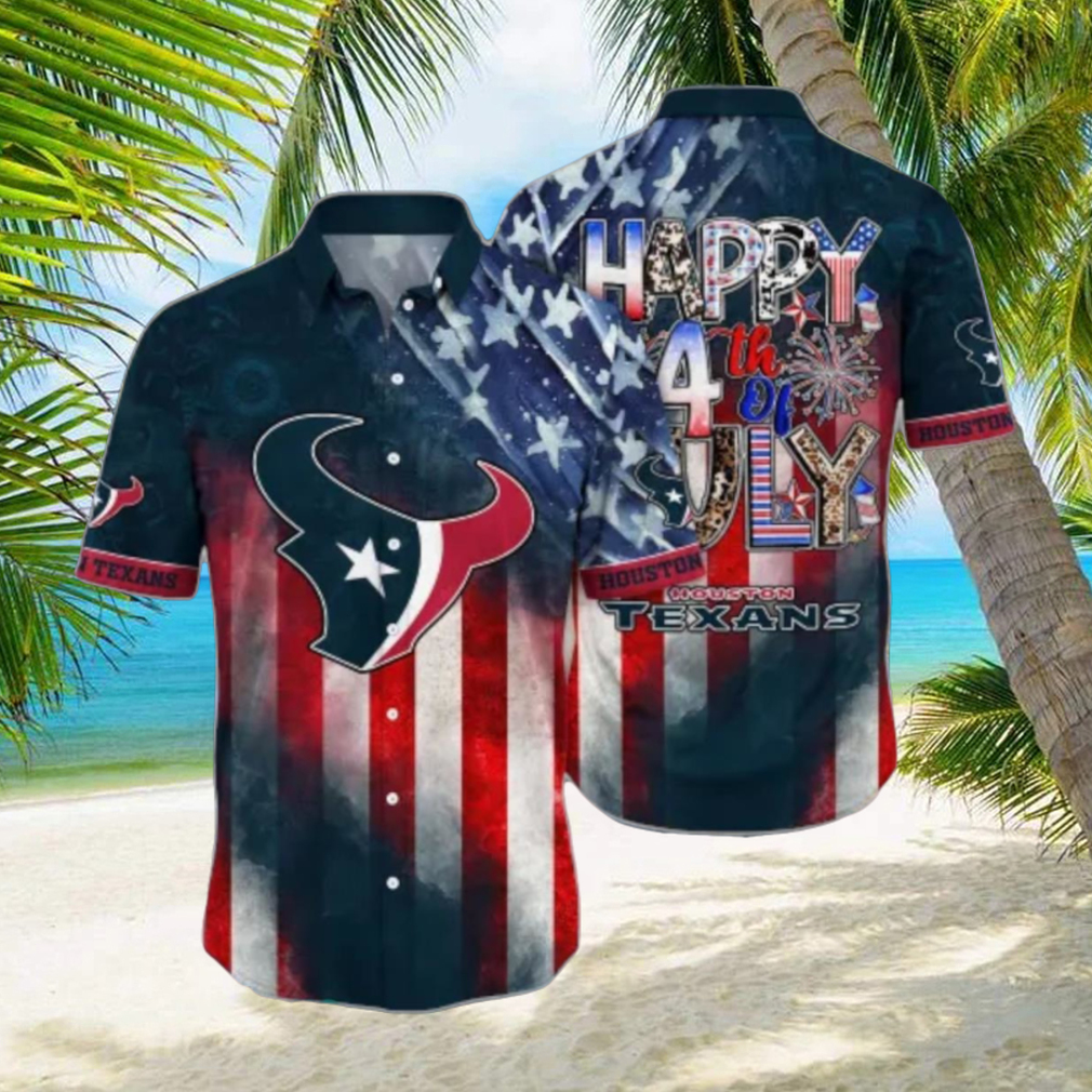 Houston Texans NFL Hawaii Shirt Style Gift Summer Shirts For Men And Women - Limotees