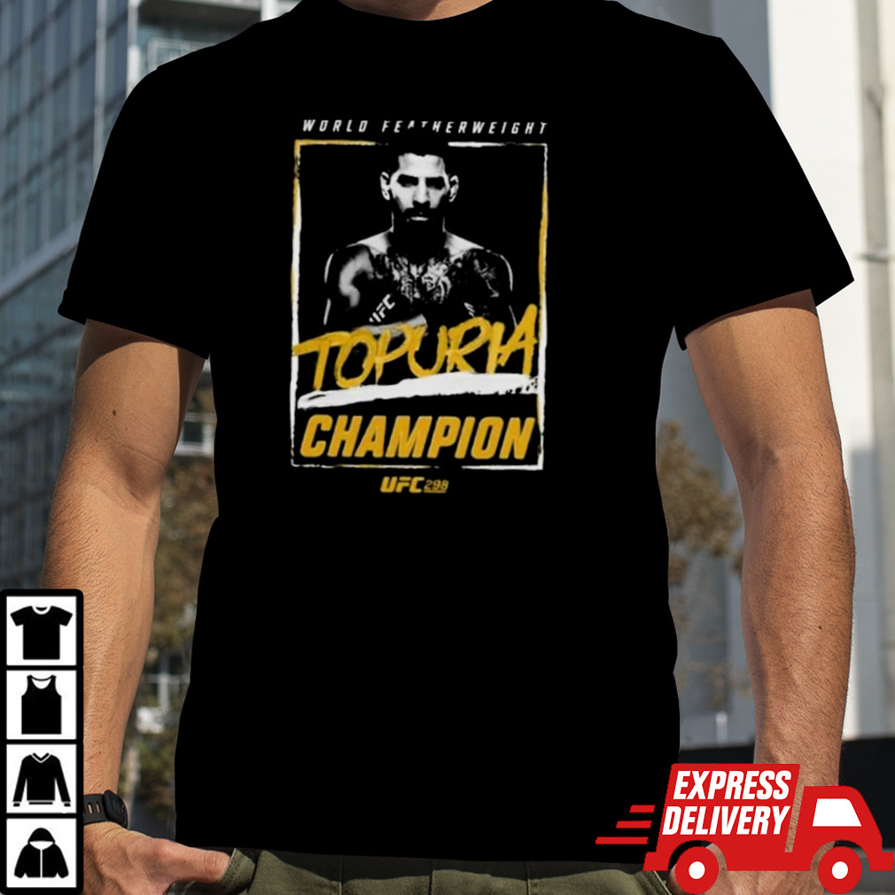 Ilia Topuria New Champion UFC 298 Shirt