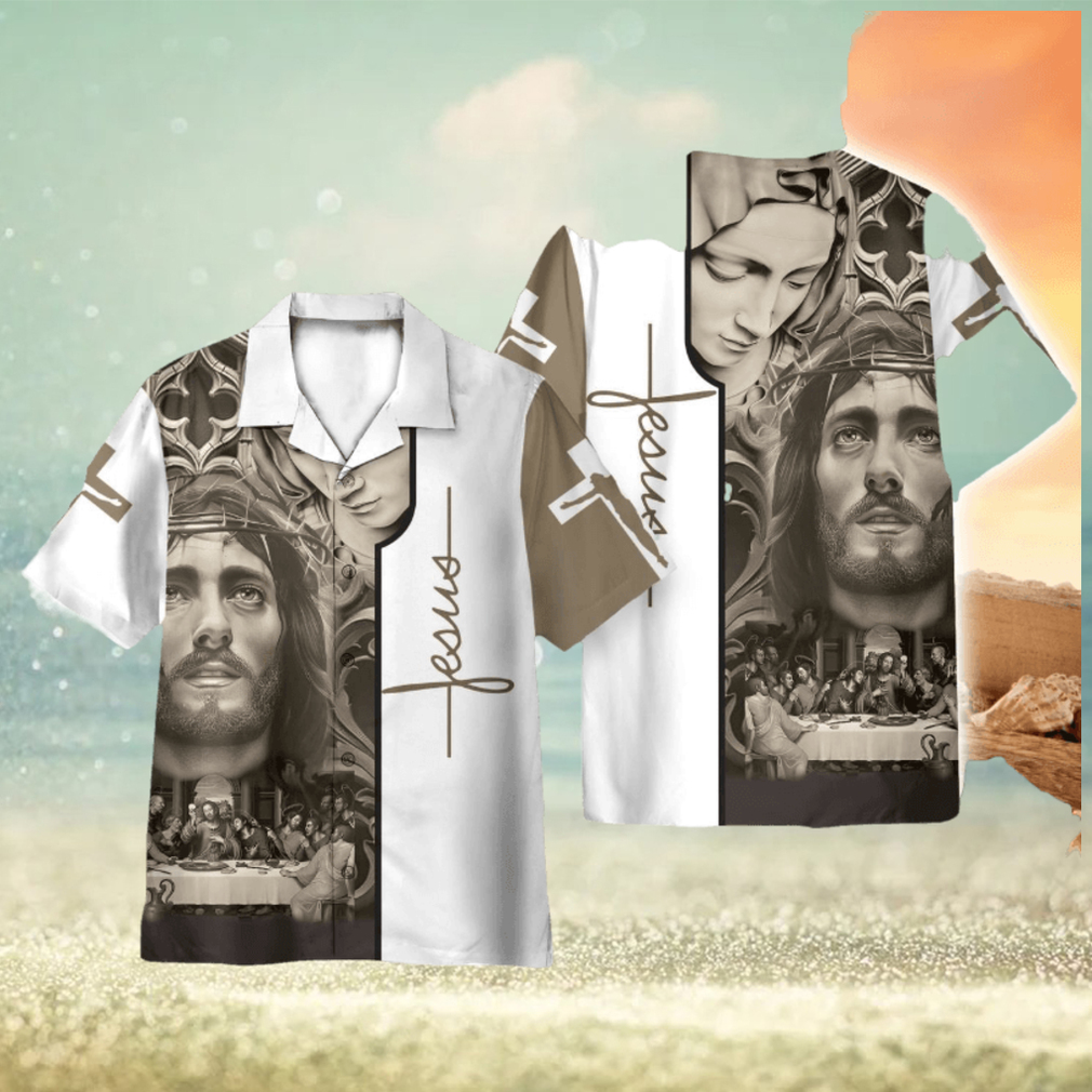 Jesus Bless America 3D Hawaiian Shirt Holiday Gift - Limotees