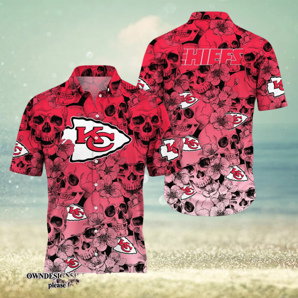 Kansas City Chiefs Hawaiian Season Aloha New Fashion Full Printed Shirt - Limotees