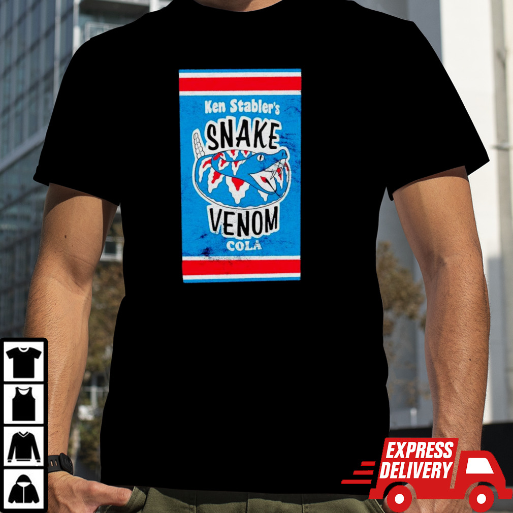 Ken stabler’s snake venom cola shirt