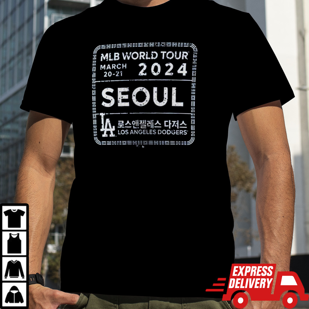 Los Angeles Dodgers 2024 MLB World Tour Seoul Series Stam shirt