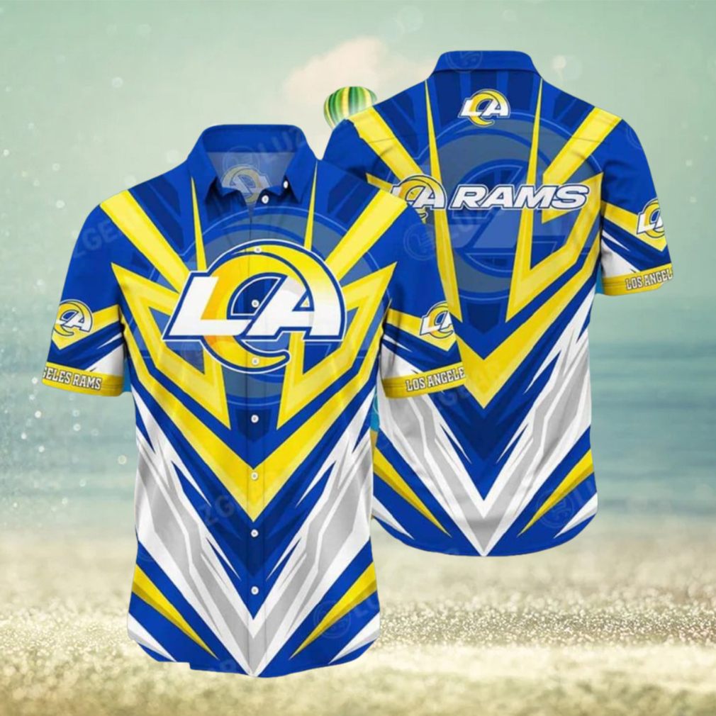 Los Angeles Rams NFL Best Aloha Hawaiian Shirt For Men And Women - Limotees