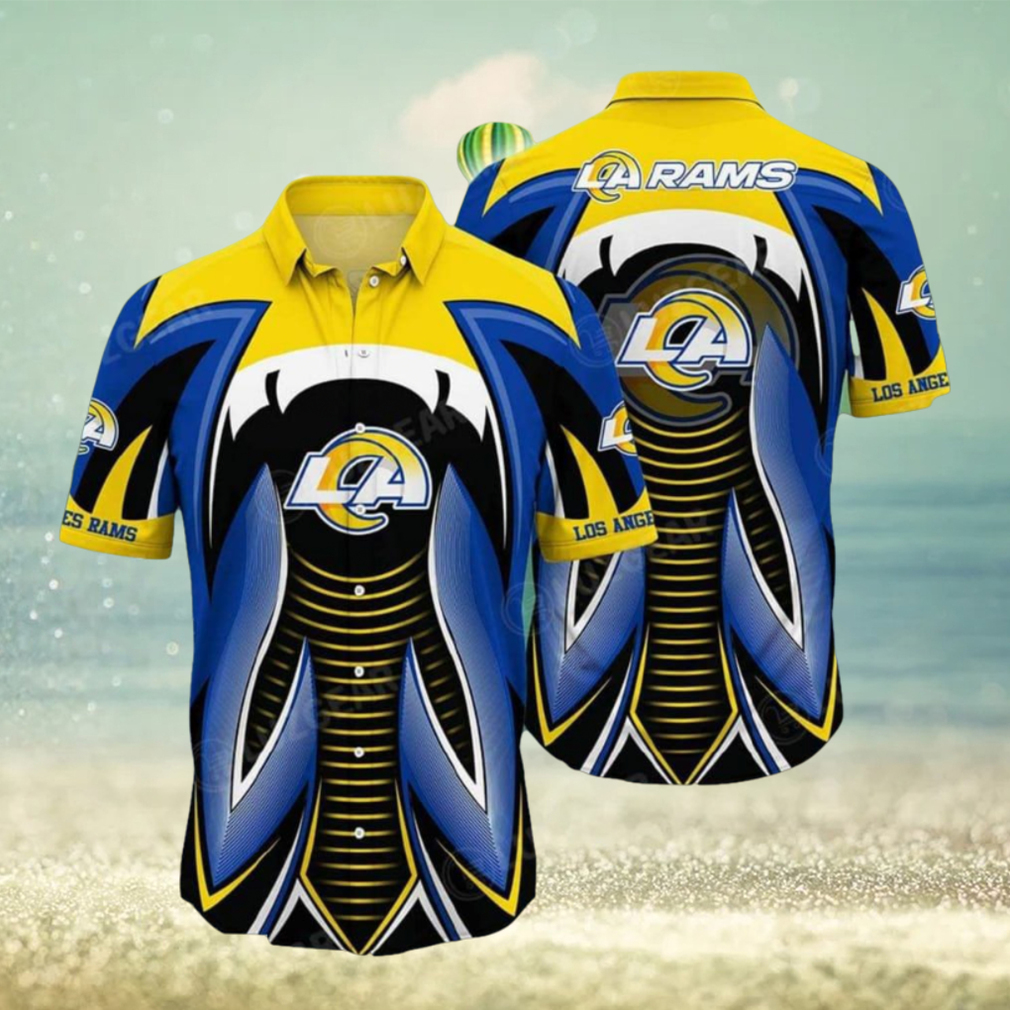 Los Angeles Rams NFL Collection Beach Hawaiian Shirt Gift For Fans - Limotees