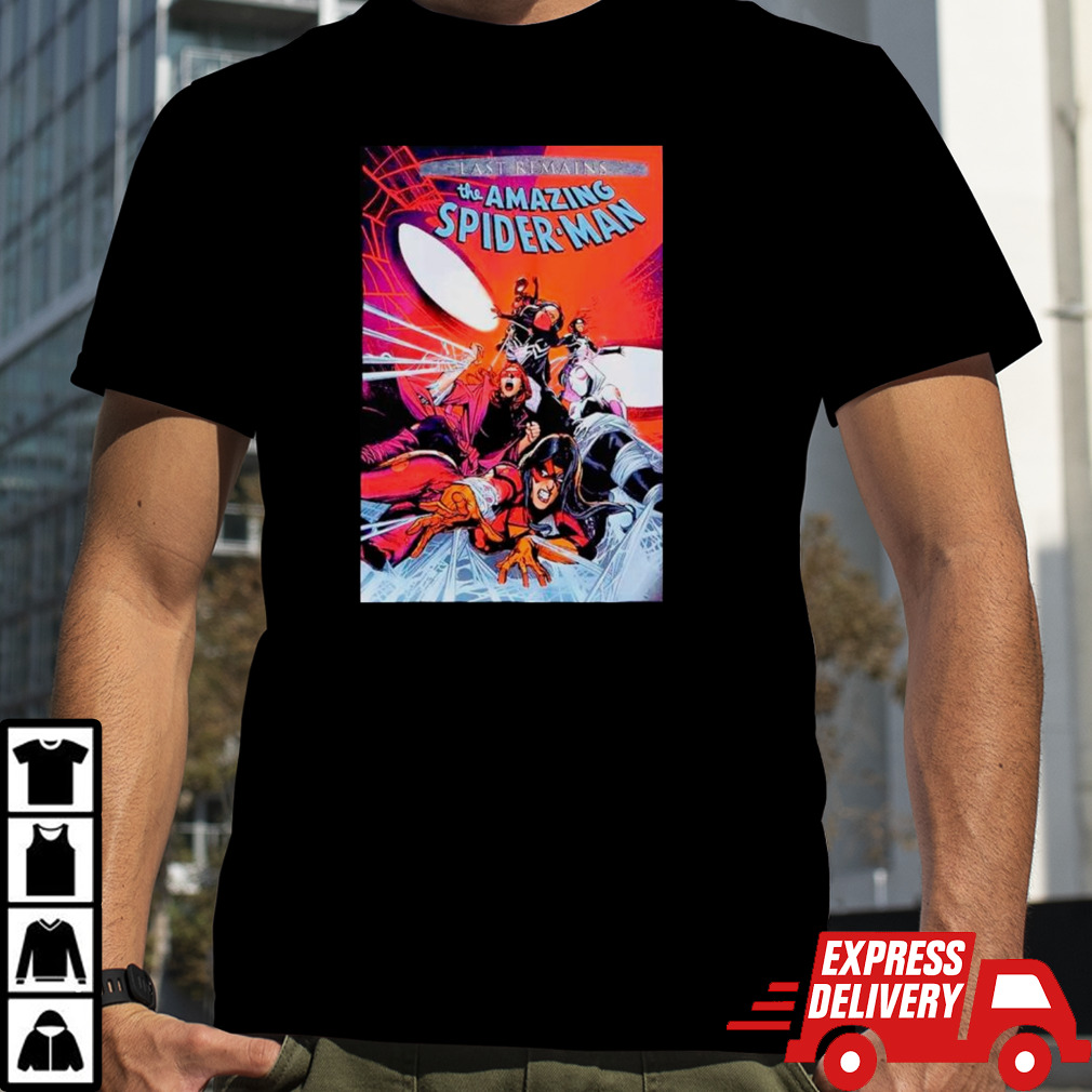 Marvel The Amazing Spider-Man Last Remains Comic Cover shirt