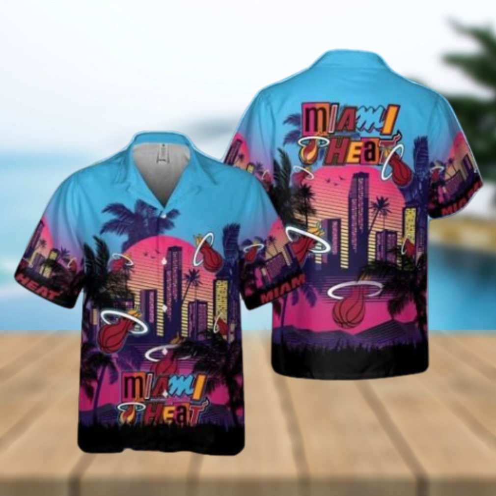 Miami Heat Hawaiian Shirt Impressive Gift For Men And Women - Limotees