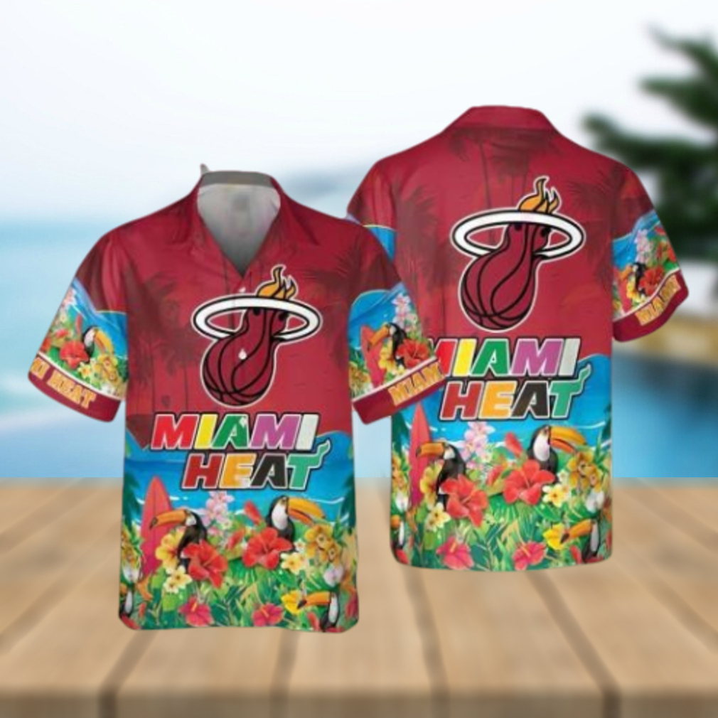 Miami Heat NBA Playoffs Design 9 Beach Hawaiian Shirt Men And Women For Fans Gift - Limotees