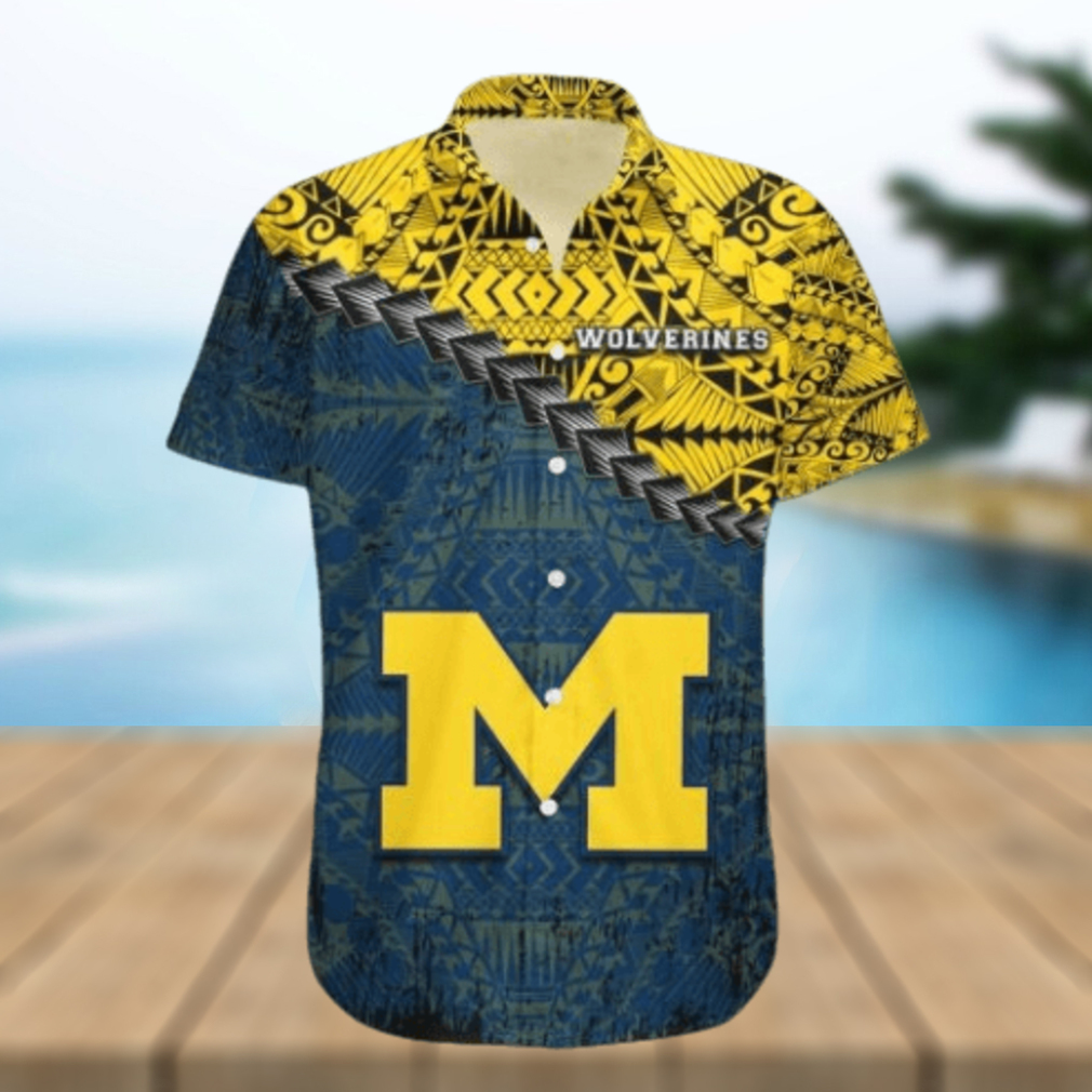 Michigan Wolverines Hawaii Shirt - Limotees