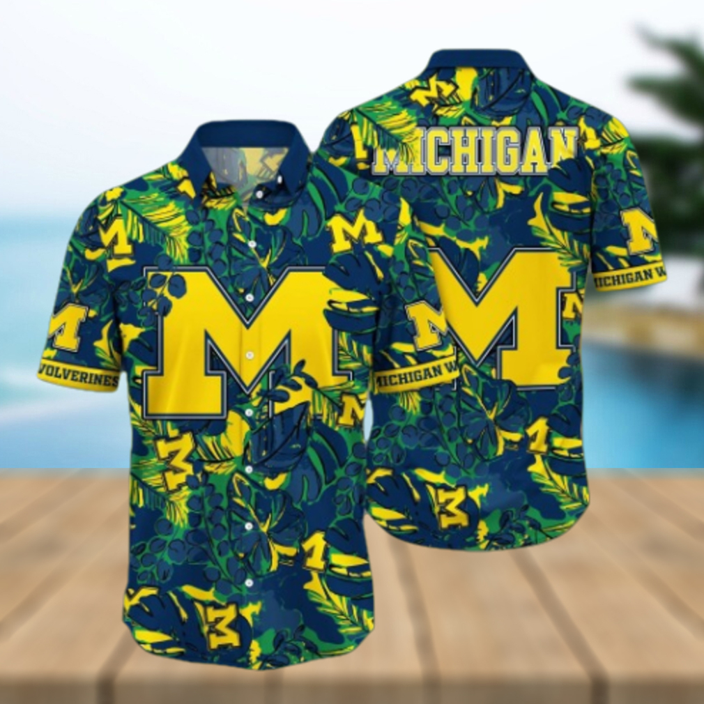 Michigan Wolverines NCAA Hawaiian Shirt Mosquito Bites Championship Game Shirts - Limotees