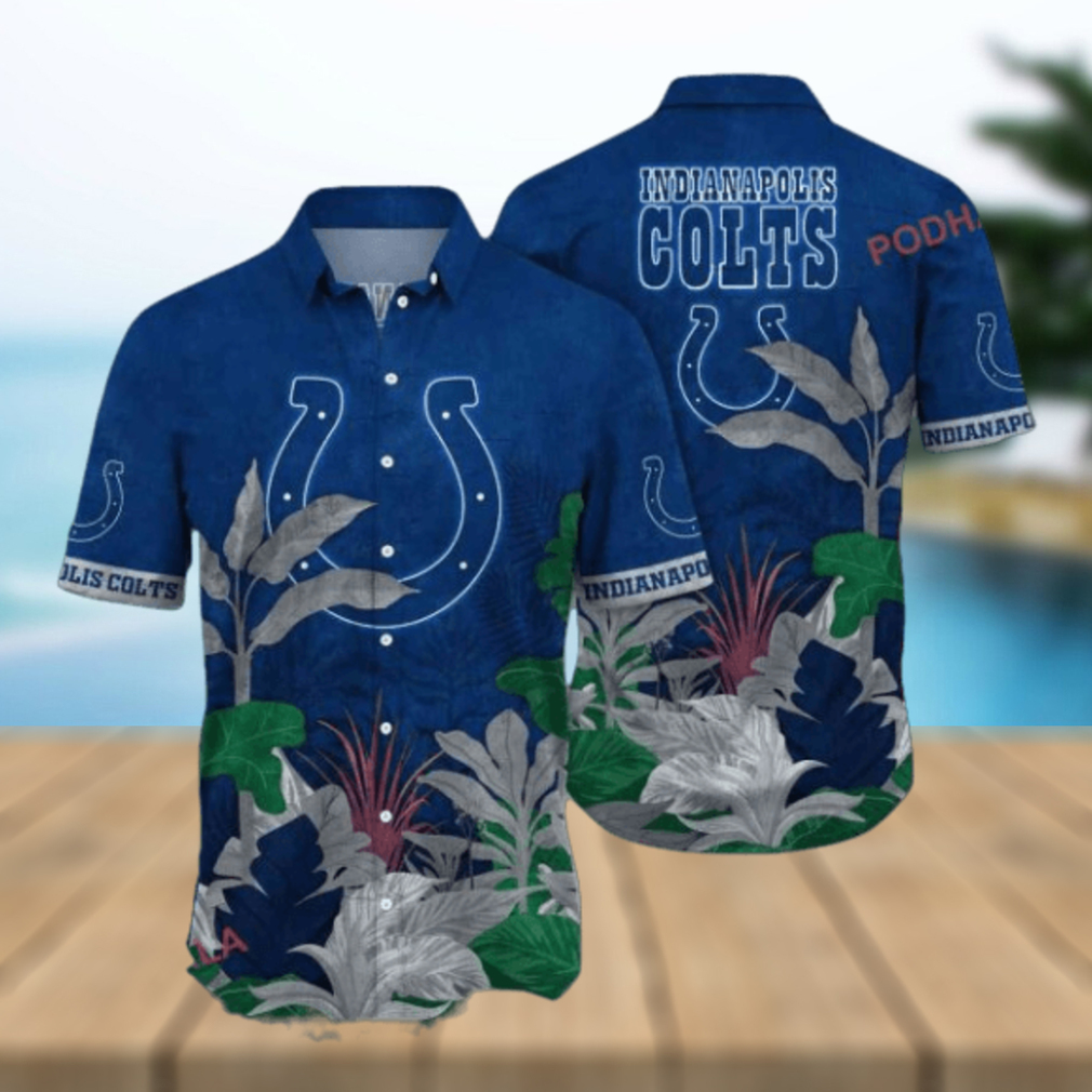 NFL Indianapolis Colts Hawaiian Shirt - Limotees