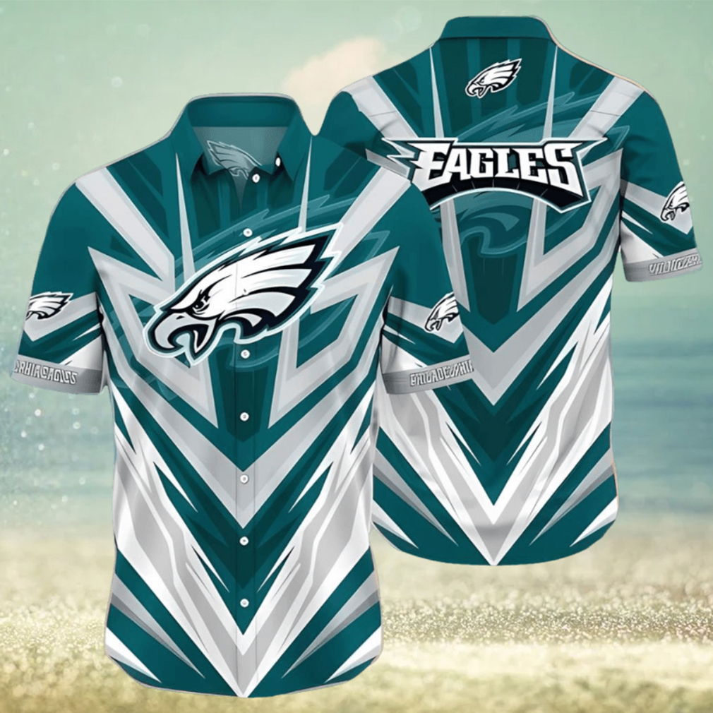 NFL Philadelphia Eagles Hawaiian Shirt Gift For Football Coach - Limotees