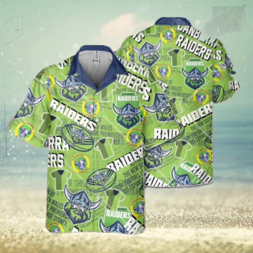 NRL Canberra Raiders Classic Hawaiian Shirt - Limotees