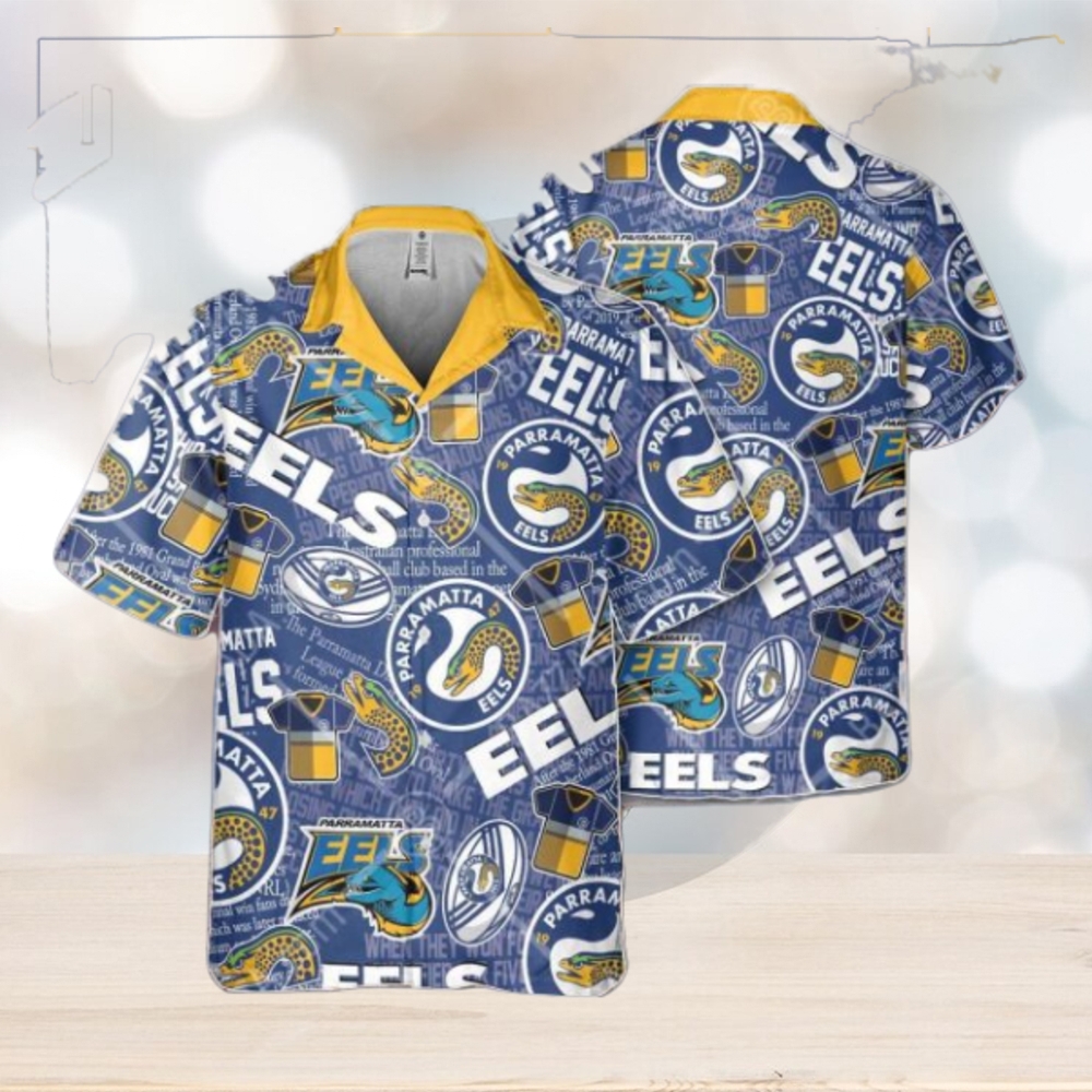 NRL Parramatta Eels Classic Hawaiian Shirt - Limotees