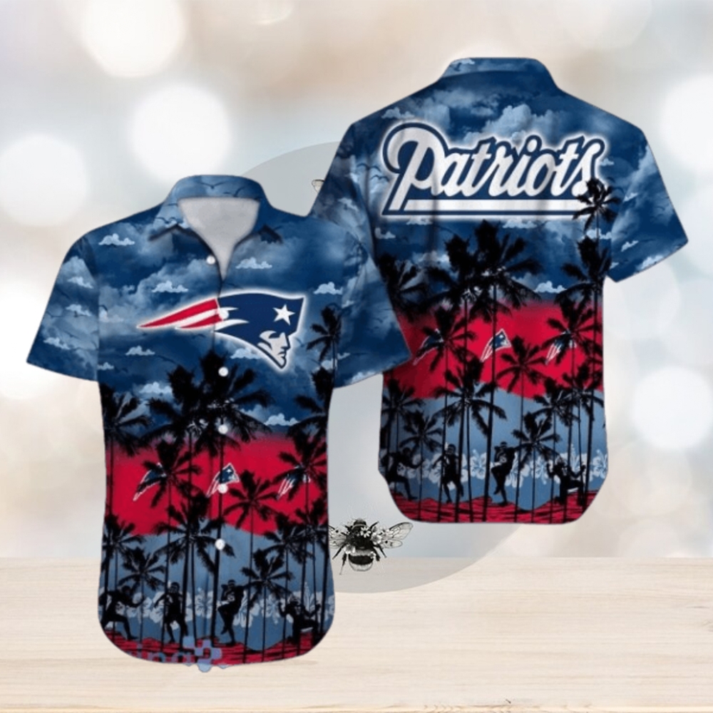 New England Patriots NFL Hawaii Shirt 3D Design Trending For Fans - Limotees