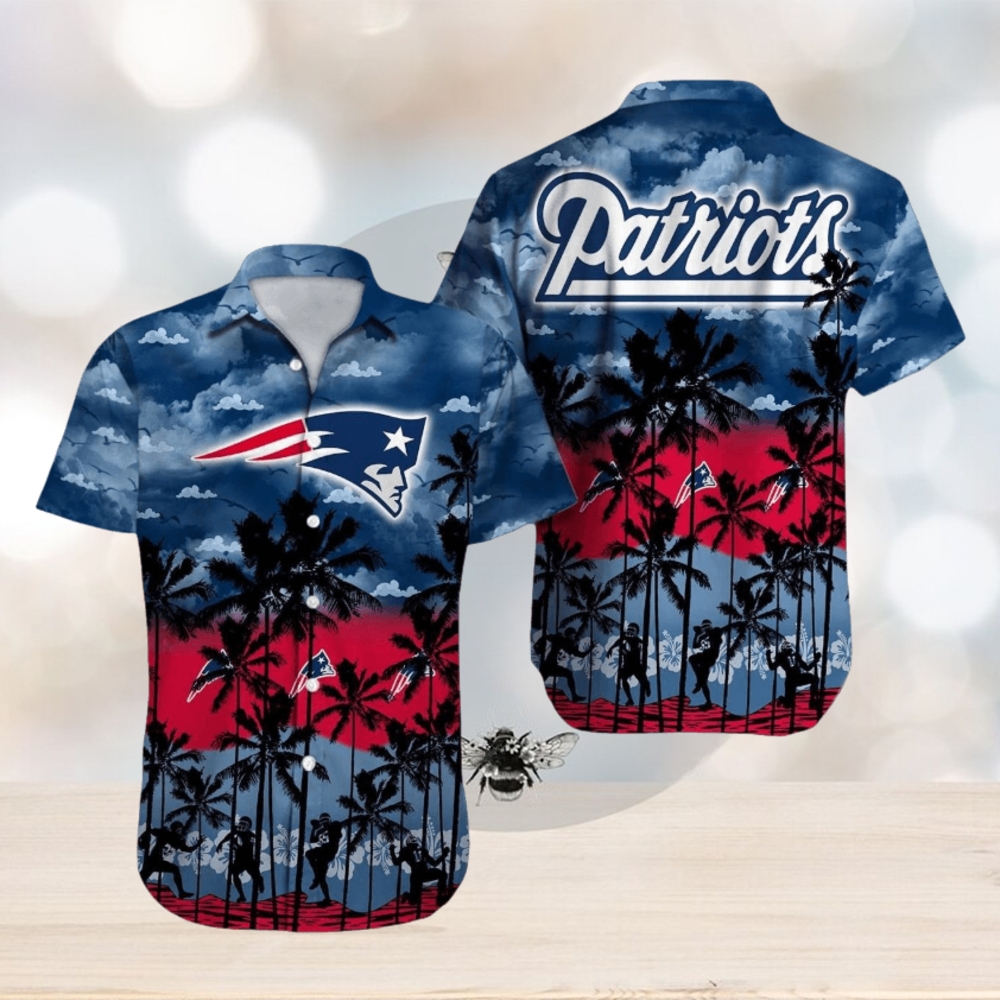 New England Patriots NFL Hawaiian Shirt Summer Gift For Fans Beach Shirt - Limotees