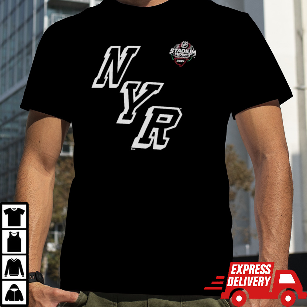 New York Rangers 2024 NHL Stadium Series Black Shirt