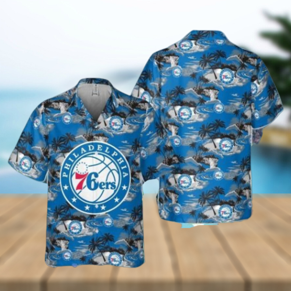 Philadelphia 76Ers National Basketball Association Hawaiian Shirt - Limotees