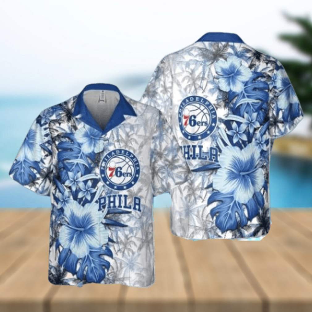 Philadelphia 76Ers National Basketball Association Hawaiian Shirt For Men Women - Limotees