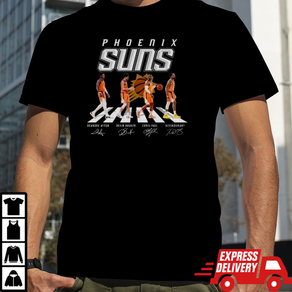 Phoenix Suns 2024 Abbey Road Signatures Shirt