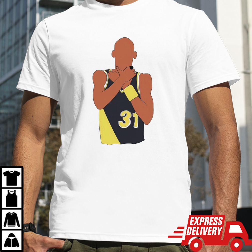 Reggie Miller choke shirt