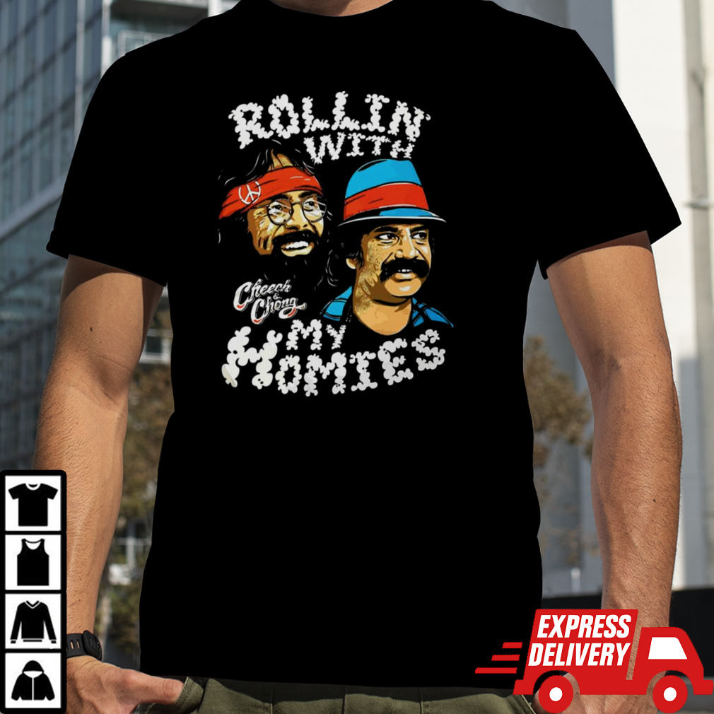 Rollin With My Homies Cheech Chong T Shirt