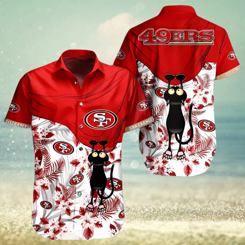 San Francisco 49ers NFL Fans Cat Graphic Hawaiian Shirt - Limotees