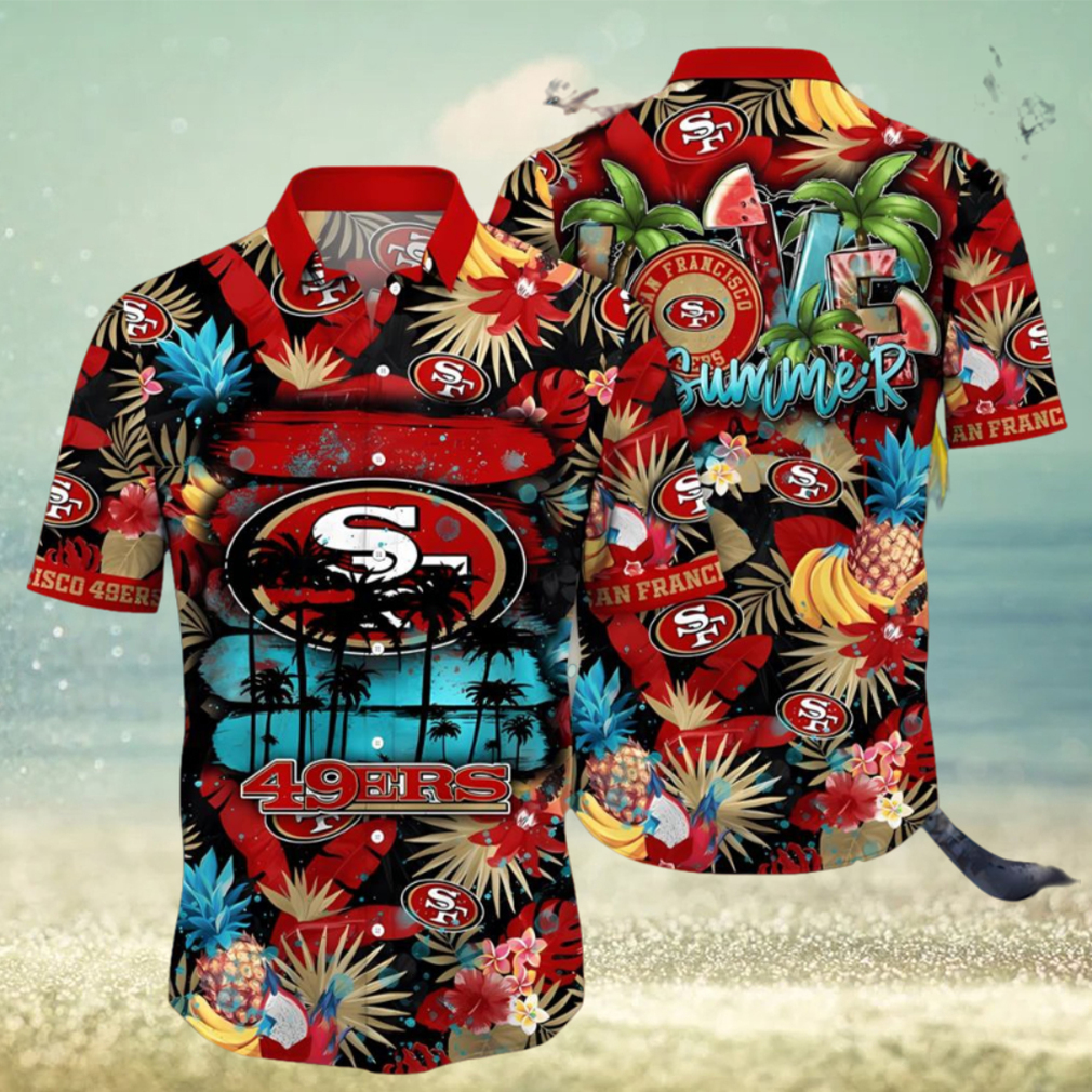 San Francisco 49ers NFL Flower Hawaiian Shirt For Men Women Great Gift For Fans - Limotees