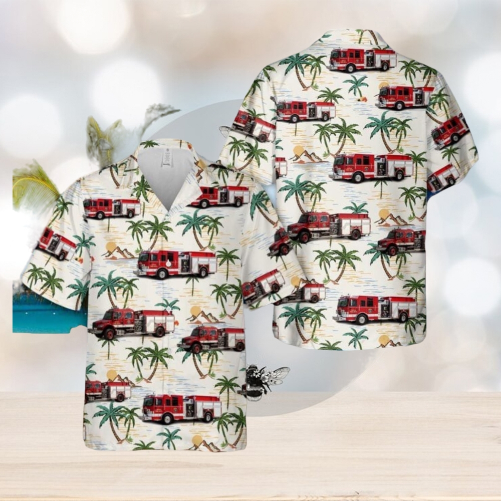 Sitka, Alaska, Sitka Fire Department Summer Beach Gift 3D Hawaiian Shirt - Limotees