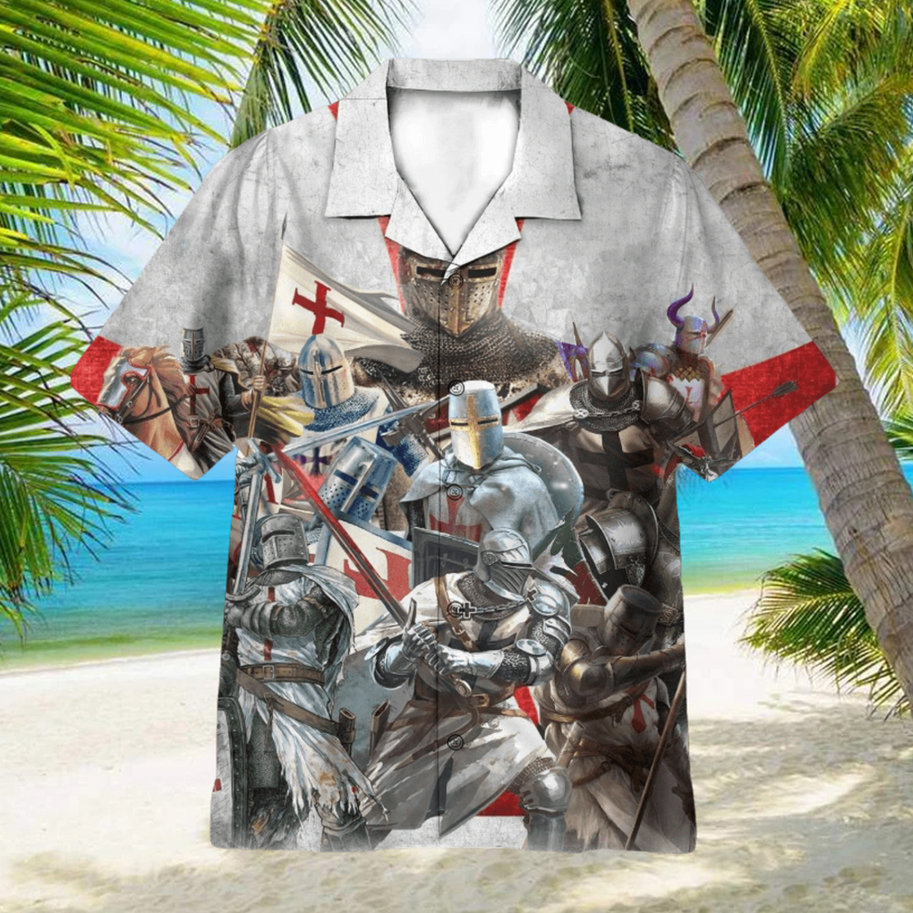 Templar Knight Squad AOP Hawaiian Shirt Aloha Summer Lover Gift Shirt - Limotees