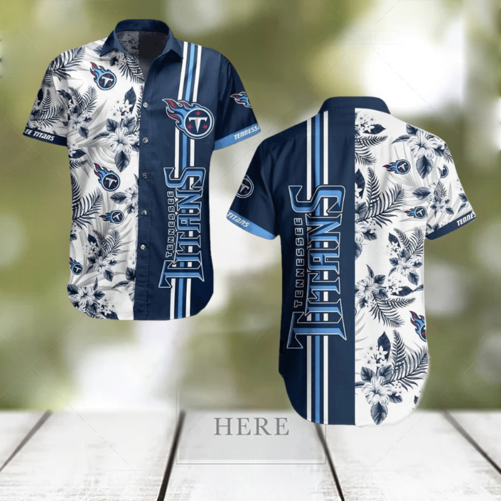 Tennessee Titans NFL Tropical Pattern Hawaiian Shirt And Short For Best Fans Gift New Trending Beach Holiday - Limotees