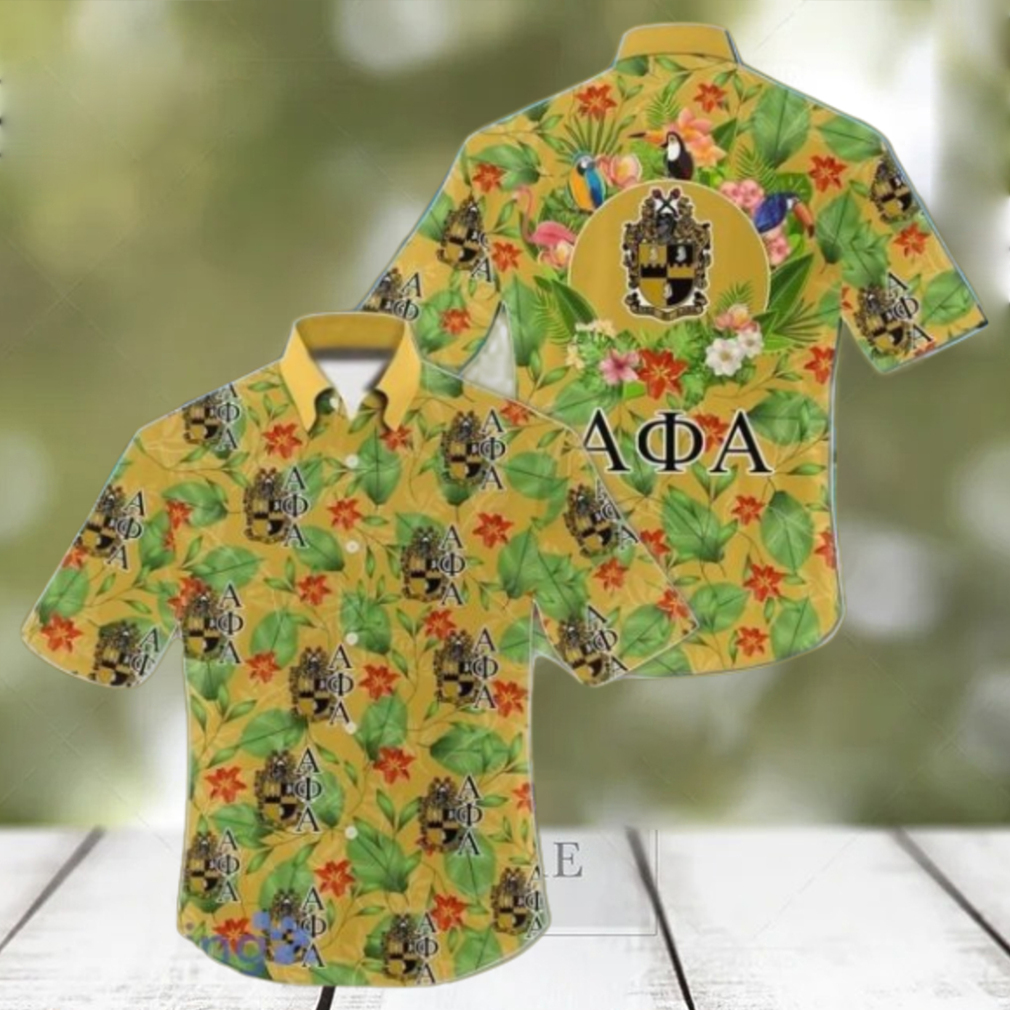 Tropical Forest Alpha Phi Alpha Hawaiian Shirt For Men And Women - Limotees