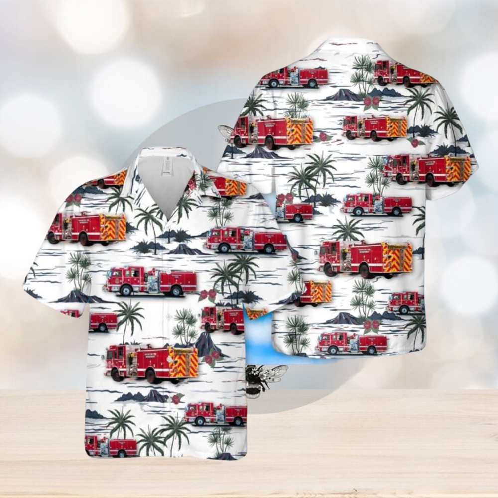 Vancouver Washington Fire Department Hawaiian Shirt Cute Summer Gift For Men And Women - Limotees