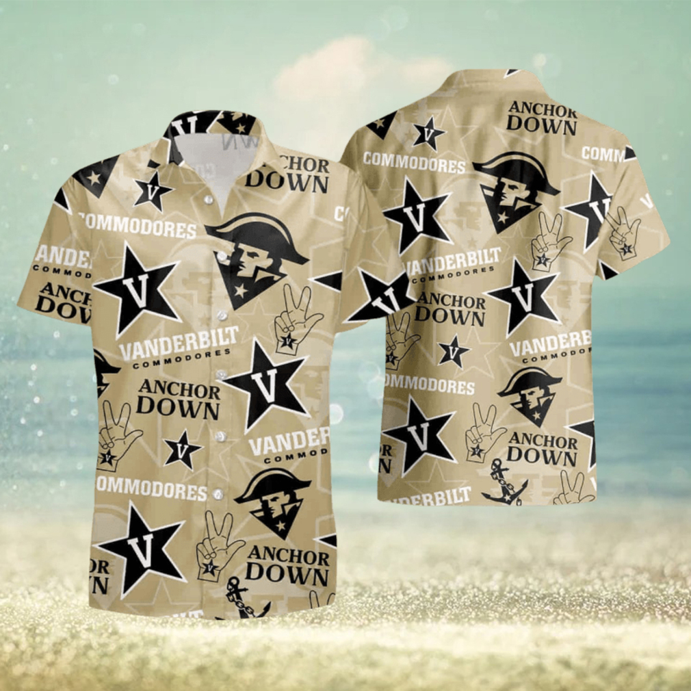 Vanderbilt Commodores Hawaiian Shirt And Short - Limotees