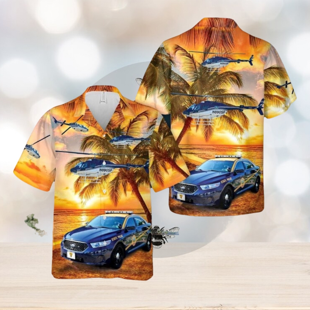 West Virginia State Police Hawaiian Shirt Men And Women Summer Shirt Beach Lover Gift - Limotees