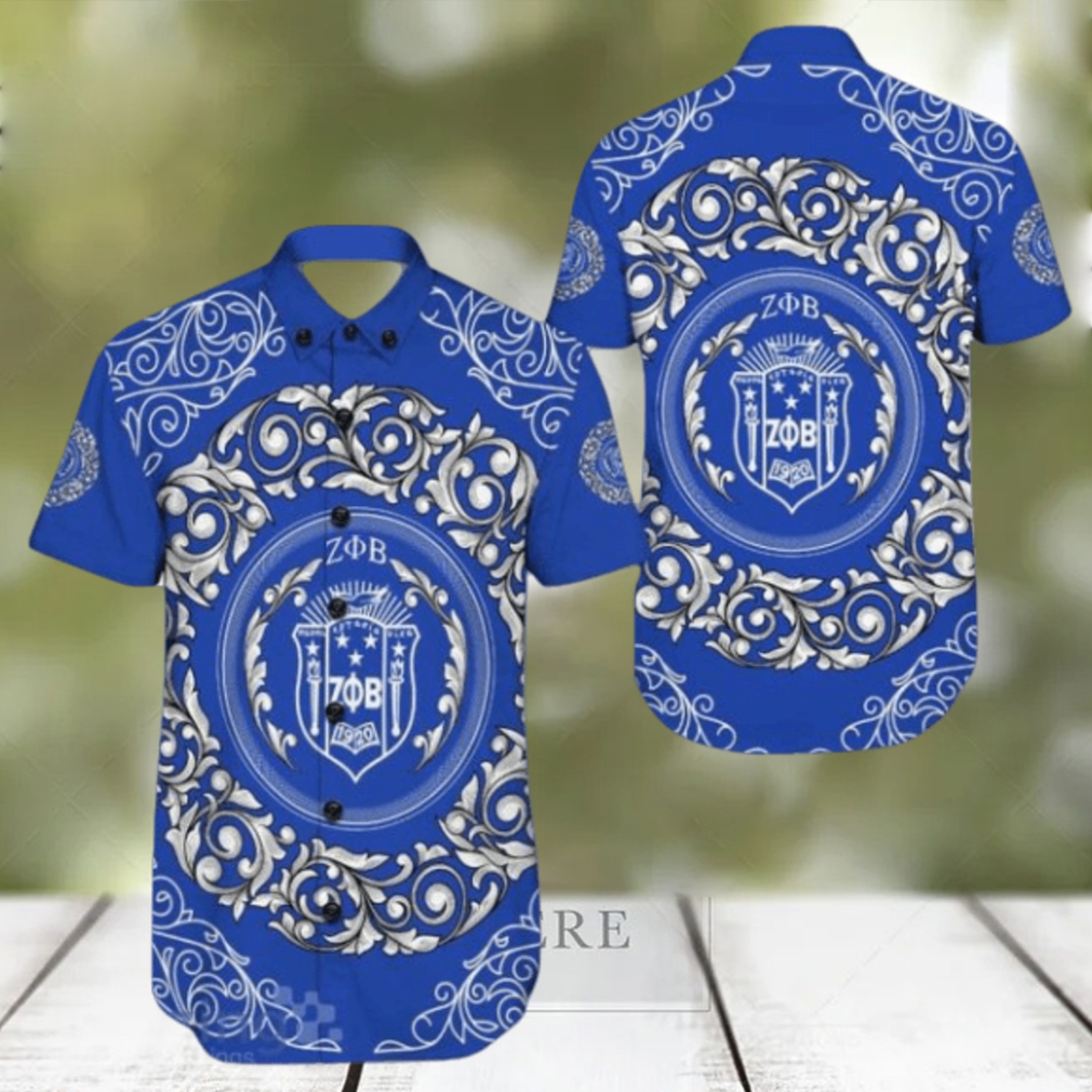 Zeta Phi Beta Sorority Hawaiian Shirt For Men And Women - Limotees