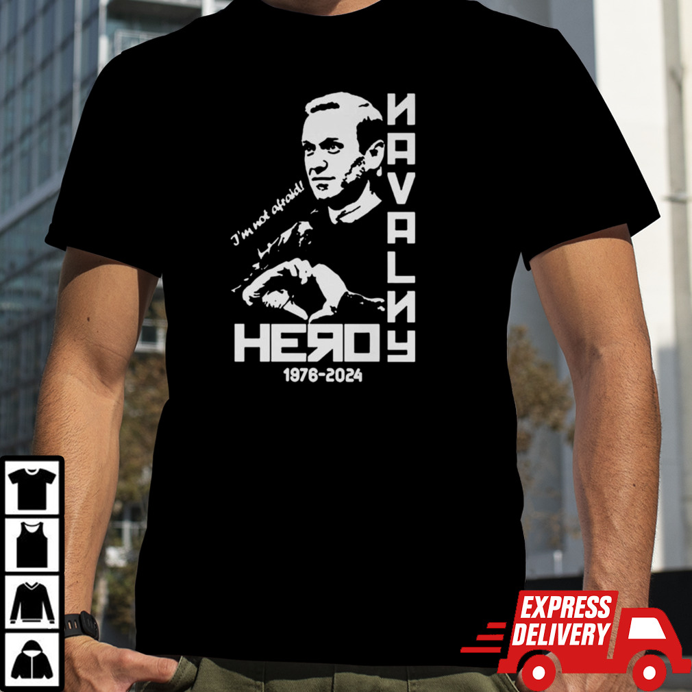 Alexei Navalny Tribute Rip 1976-2024 T-shirt