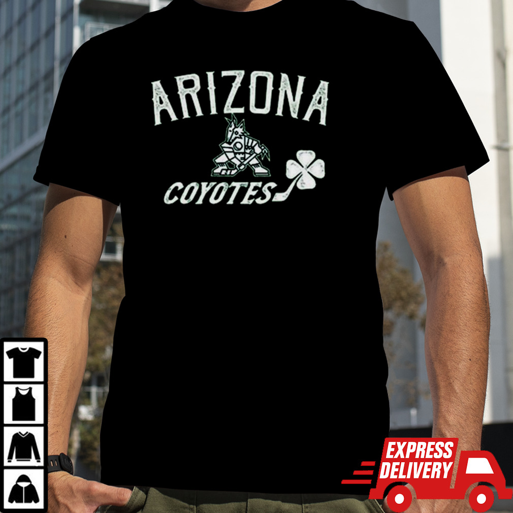 Arizona Coyotes Levelwear Youth St. Patrick’s Day Little Richmond Clover T Shirt